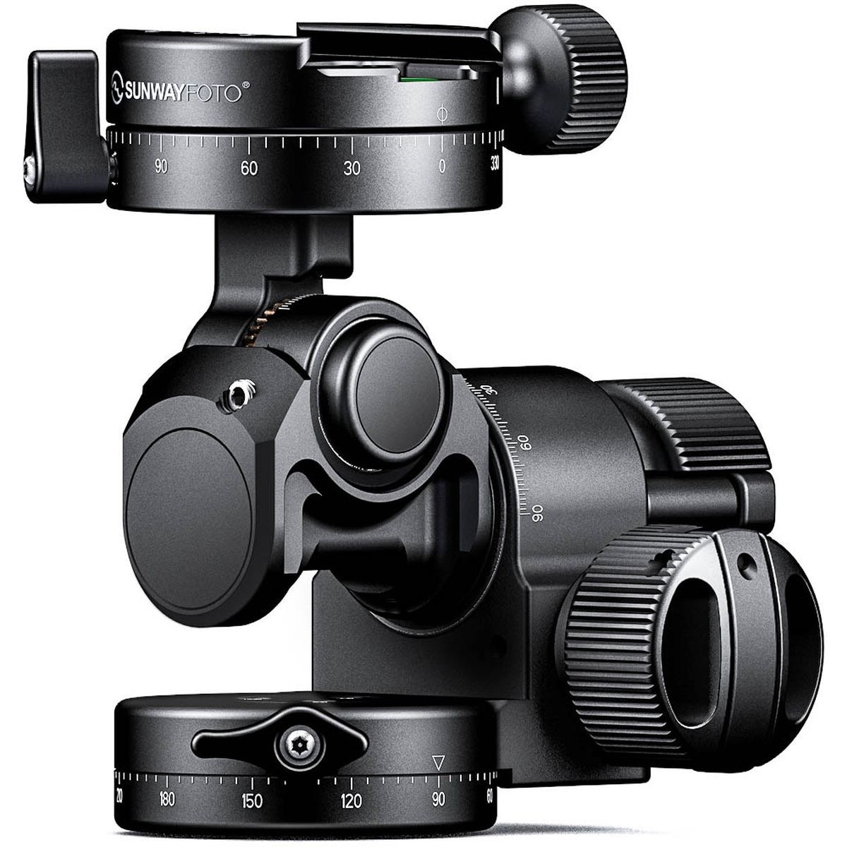 GH-PRO II 3-Wege-Stativkopf mit Getriebe