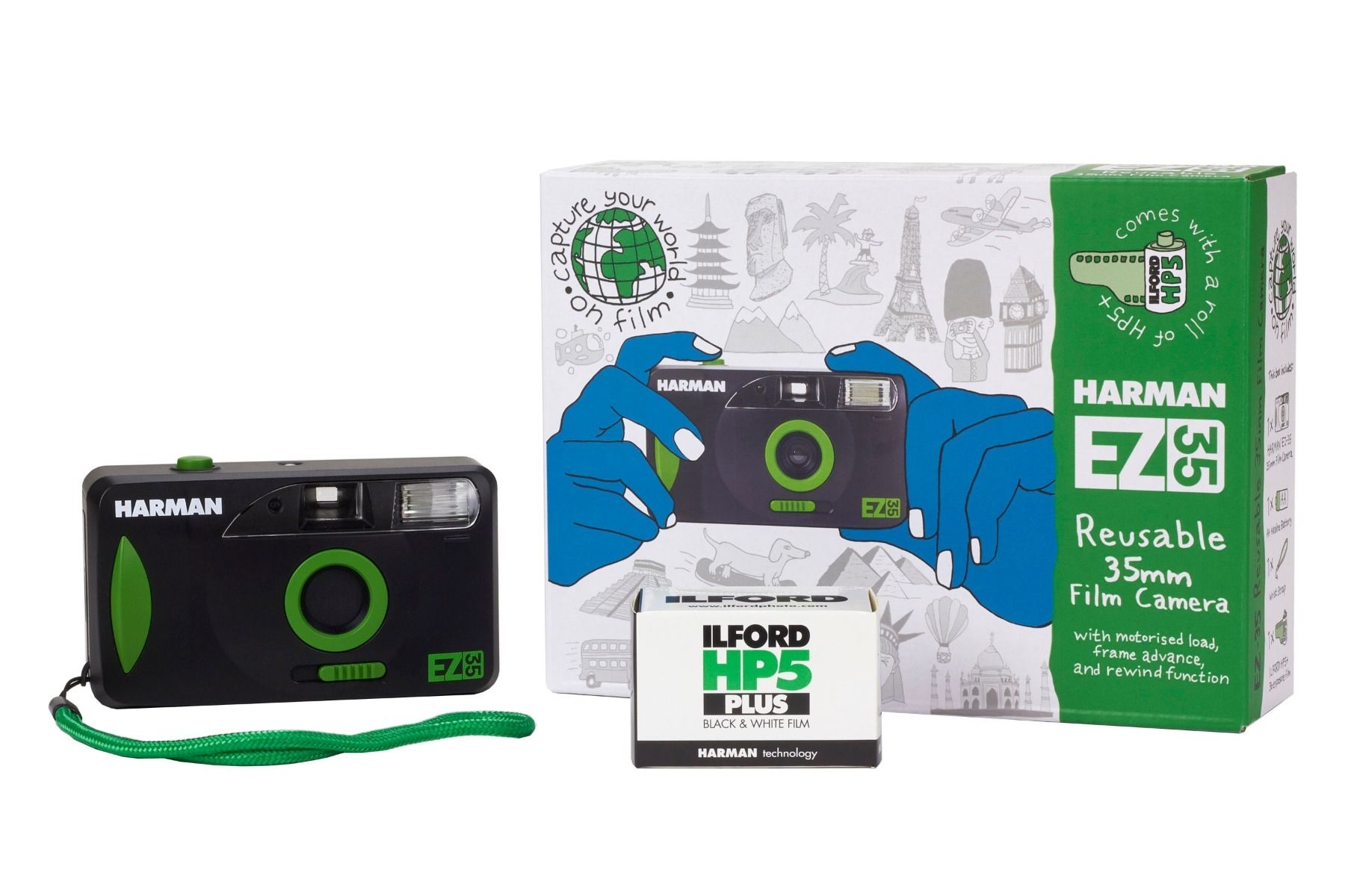 Harman EZ-35 Reusable Camera (incl. HP5 135-36 film)