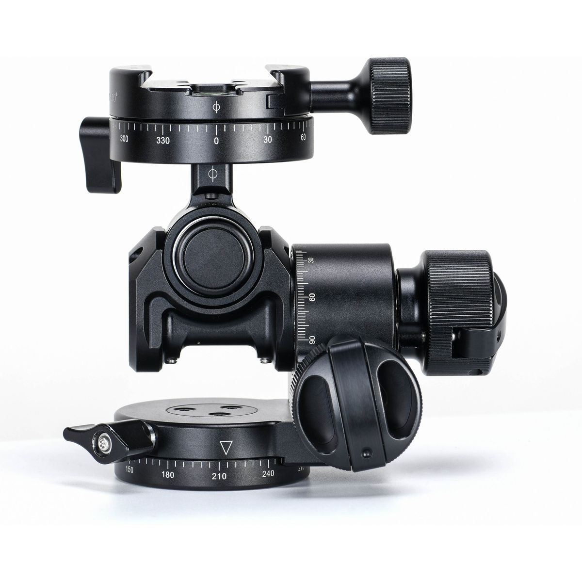 GH-PRO II 3-Wege-Stativkopf mit Getriebe