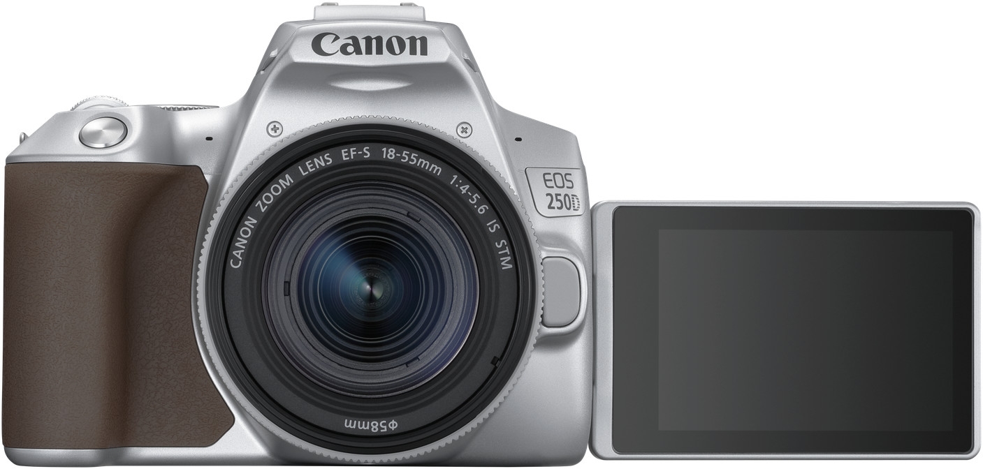 CANON EOS 250D Silber + EFS 18-55 IS STM