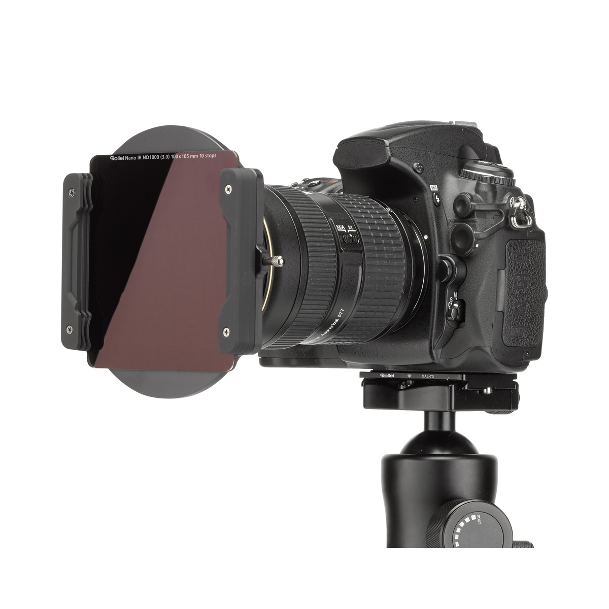 Rollei Profi Filter Halterung Set inkl. CPL für 100 mm