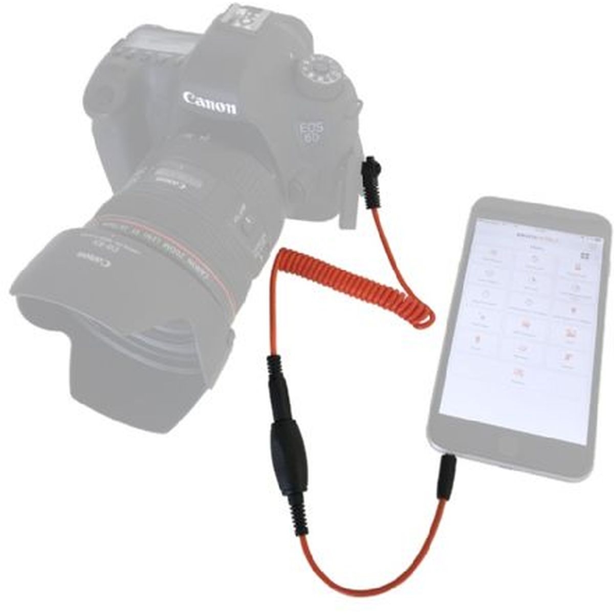 Miops Mobile Kit inkl. Dongle und Kabel für Canon RS-60E3 oder Pentax CS-205 - passend zur Fernauslöser-App für Smartphones