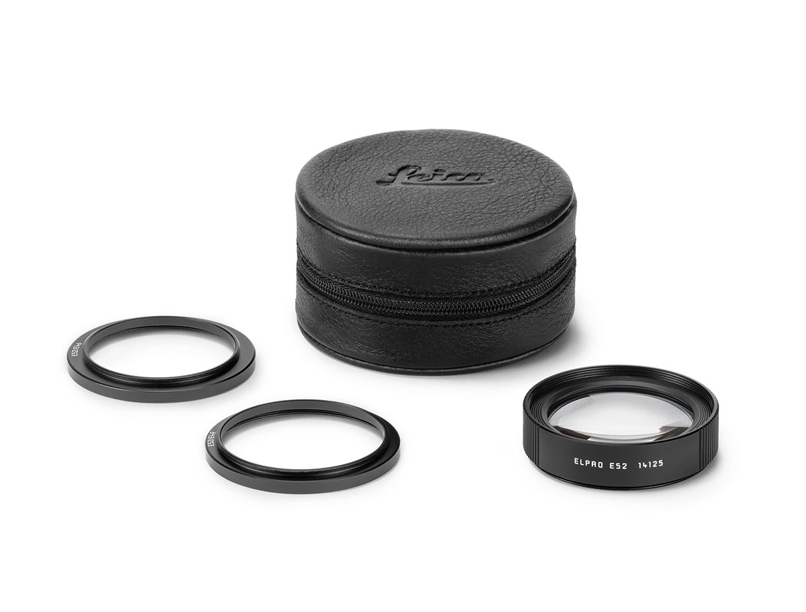 Leica Elpro 52 Set, schwarz 