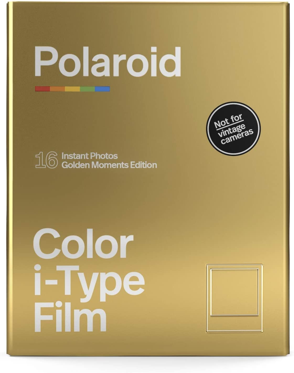 Polaroid Color film for i-Type – GoldenMoments Double Pack