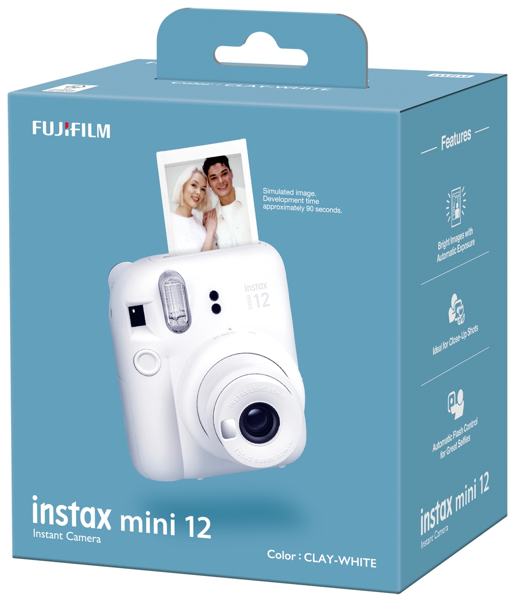 Fujifilm instax mini 12 clay-white