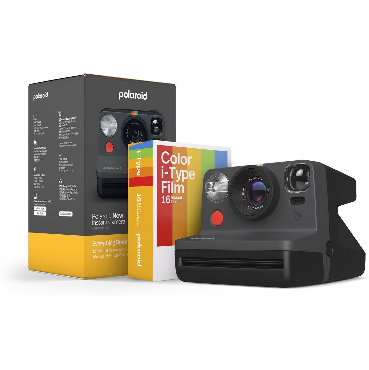  Polaroid NOW Generation 2 Everything Box schwarz